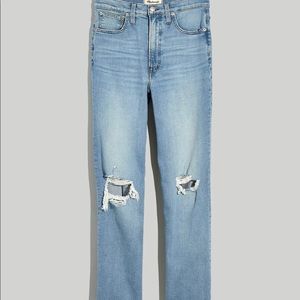 The Perfect Vintage Straight Jean from Madewell, high rise. Size 31
